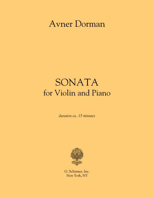 Avner Dorman: Sonata For Violin And Piano