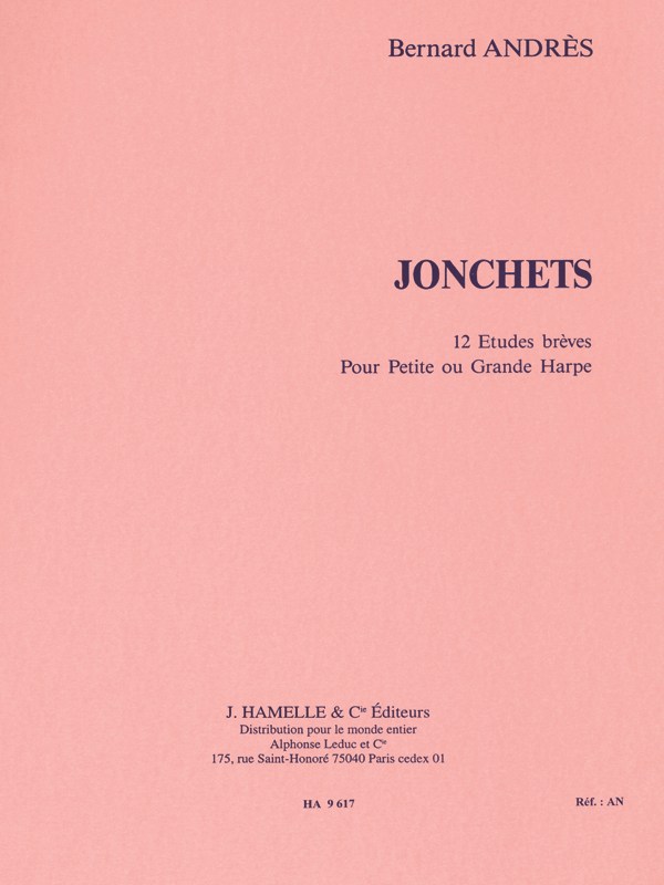 Bernard Andrès: Jonchets (Harp solo)