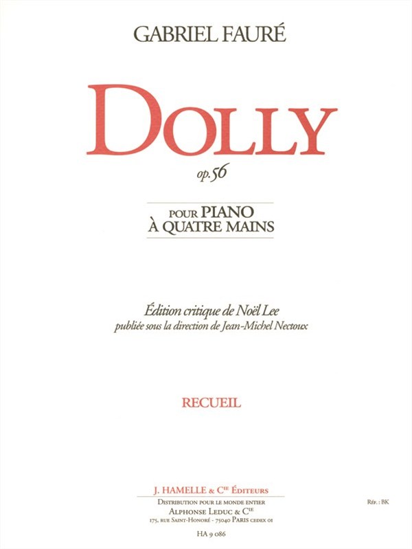 Dolly Pour Piano À Quatre Mains, Op. 56