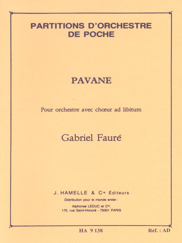 Gabriel Fauré: Pavane Op. 50 (Pocket Score)