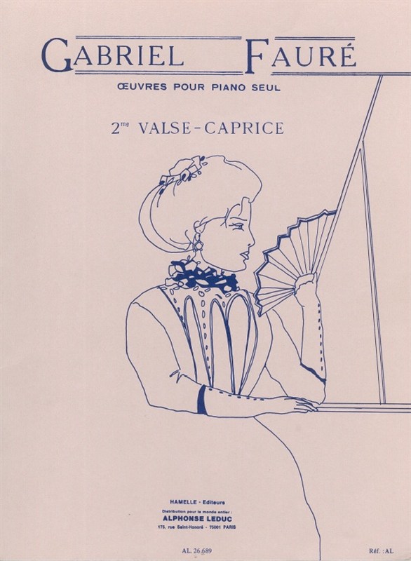 Gabriel Fauré: Valse-Caprice No.2, Op.38 (Piano solo)