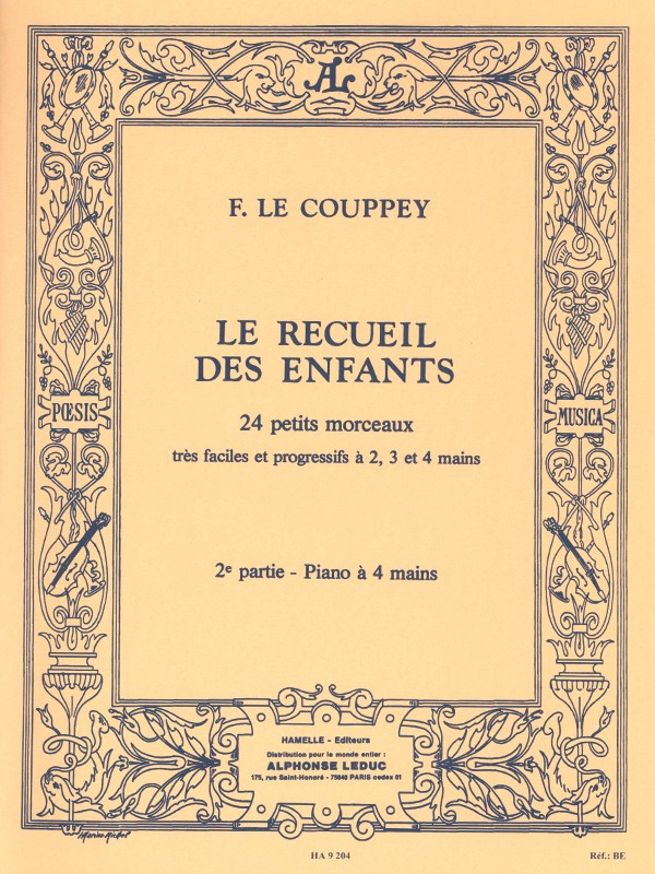 Félix le Couppey: Le Recueil des Enfants, 14 Pièces faciles et progressives (Piano Duet)