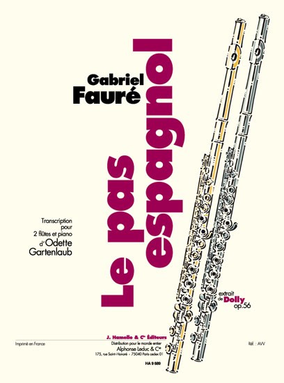 Le Pas Espagnol 2fl/Pno Arr Gartenlaub
