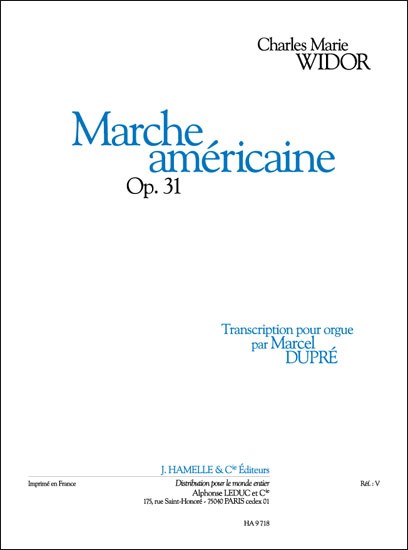 Marche Americaine Op 31 Trans Dupre