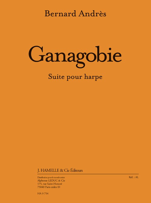 Andres: Ganagobie (13') suite pour harpe