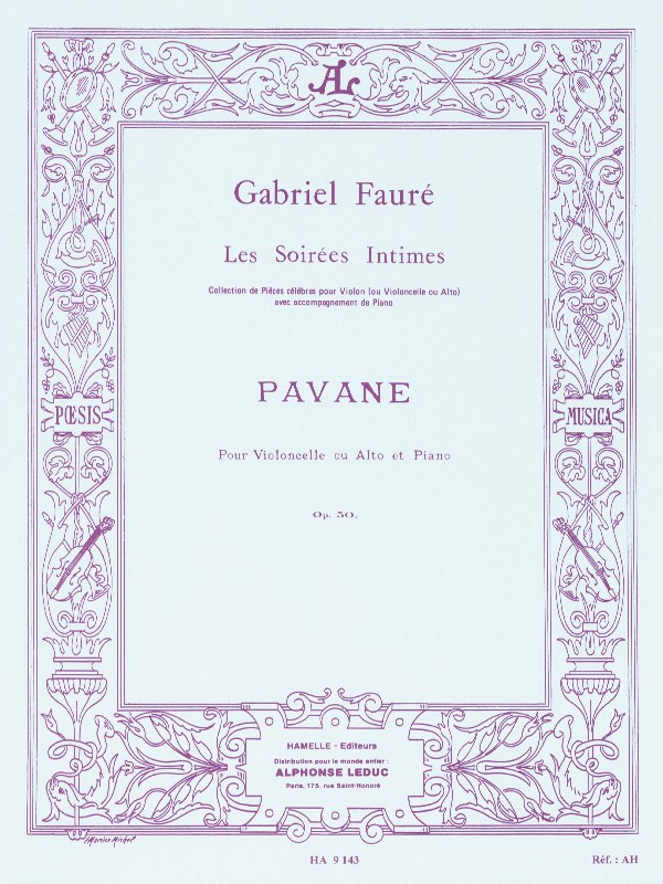 Gabriel Faure: Pavane Op.50 (Viola Or Cello)