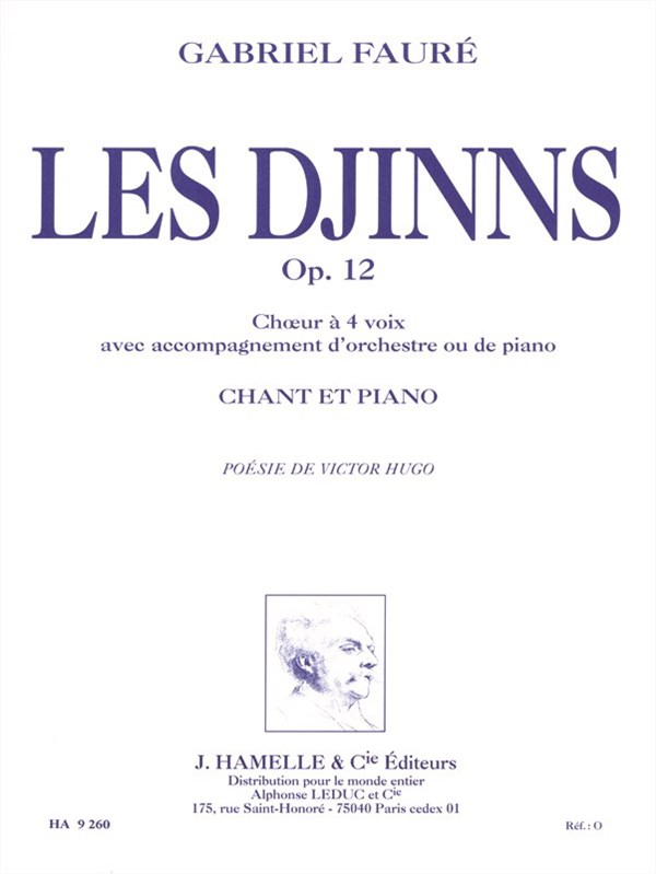 Gabriel Fauré: Les Djinns Op.12 (Choral-Mixed accompanied)