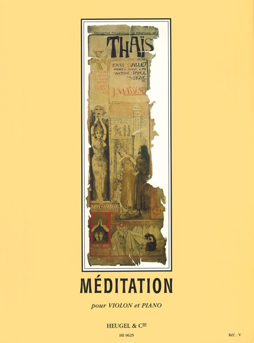 Massenet: Thais meditation violon et piano