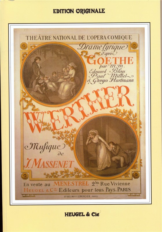 Werther pour chant et piano