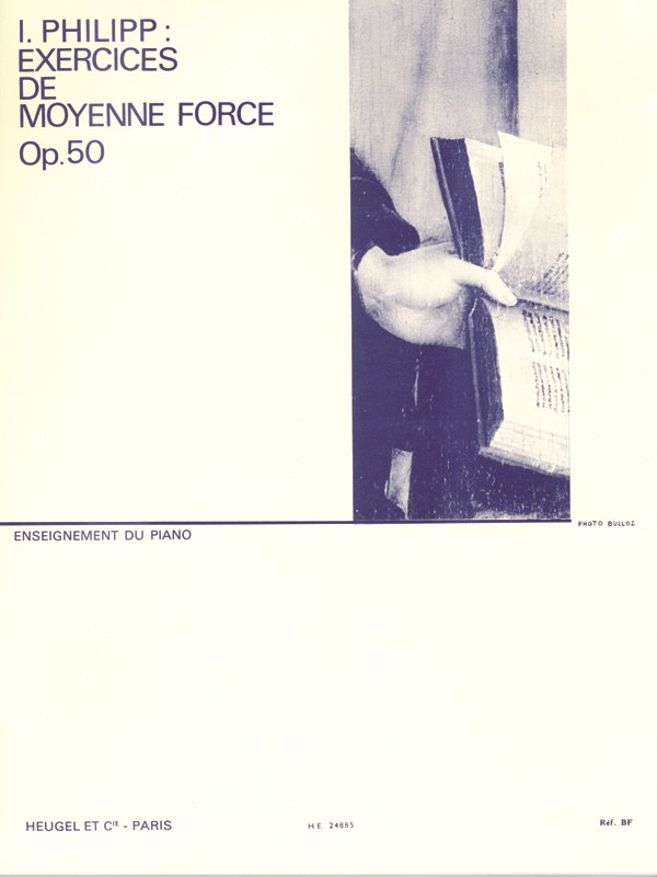 Isidor Philipp: Exercises of medium difficulty, Op. 50
