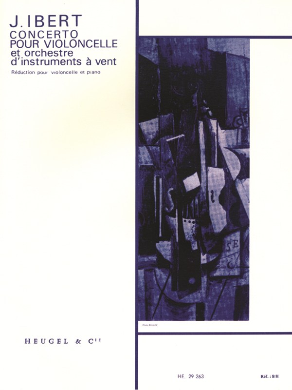 Jacques Ibert: Concerto (Cello & Piano)