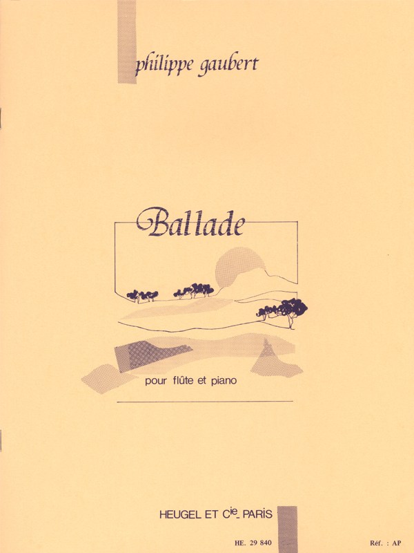 Philippe Gaubert: Ballade (Flute & Piano)