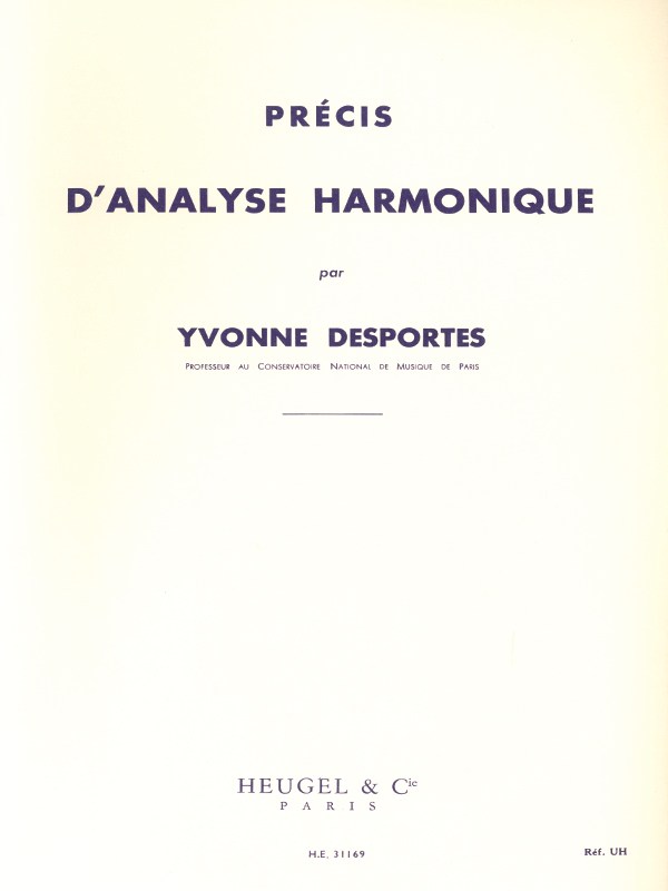Yvonne Desportes: Precise Harmonic Analysis