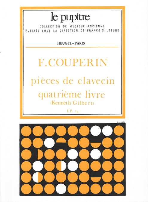 François Couperin: Pièces de Clavecin Vol.4 (LP24) (Harpsichord solo)