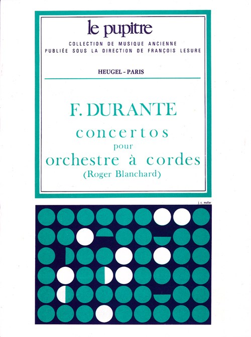 Francesco Durante: Concerti for String Orchestra (LP26) (Orchestra-Strings)