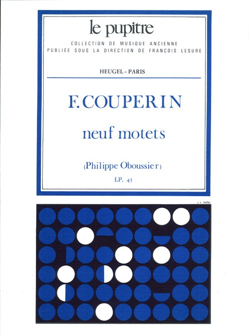 Couperin F: 9 motets partition (lp45)
