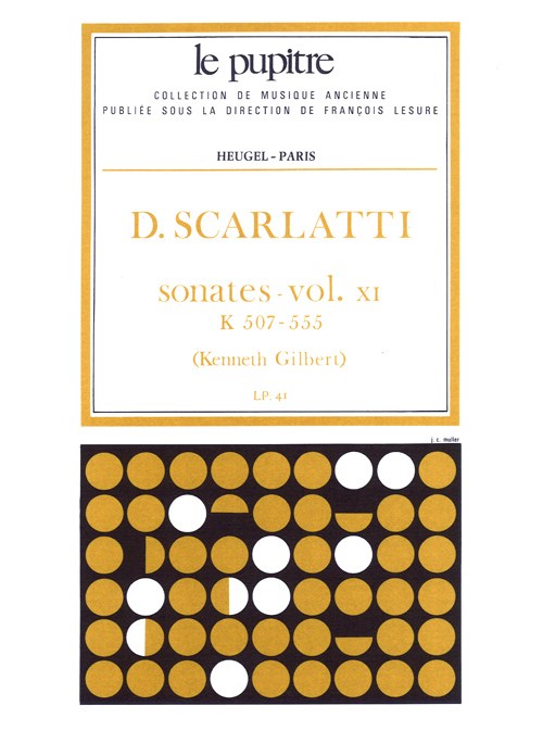 Domenico Giuseppe Scarlatti: Sonatas Vol.11: K507-K555 (LP41) (Piano)