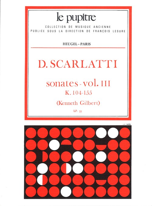 Domenico Giuseppe Scarlatti: Sonatas Vol.3: K104-K155 (LP33) (Harpsichord solo)