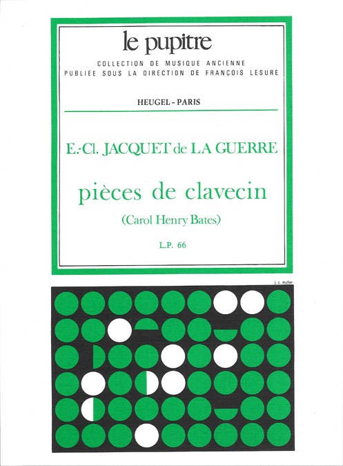 Jacquet De La Guerre: Pièces de clavecin (lp66)