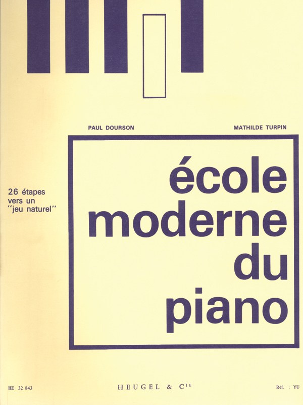 Dourson Ecole Moderne Du Piano Book