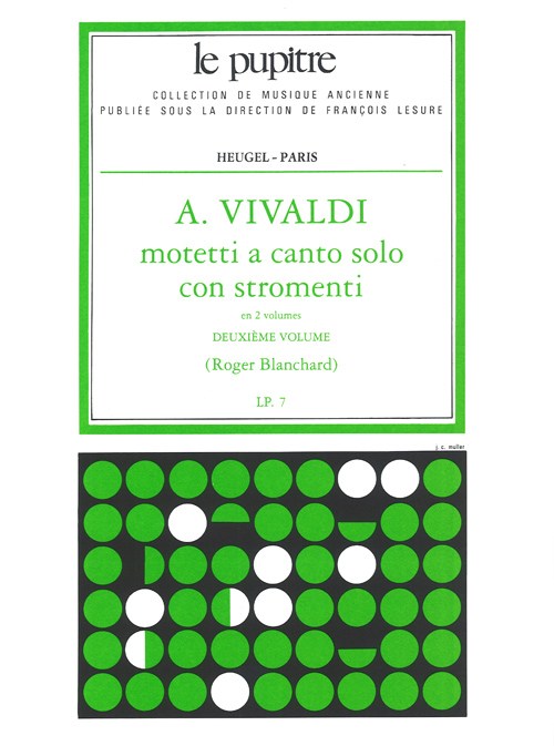 Antonio Vivaldi: Motetti A Canto Solo Con Stromenti - Volume 2