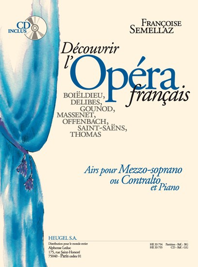 Various Composers: Découvrir l'Opéra français (mezzo/contralto) (Voice & Piano)