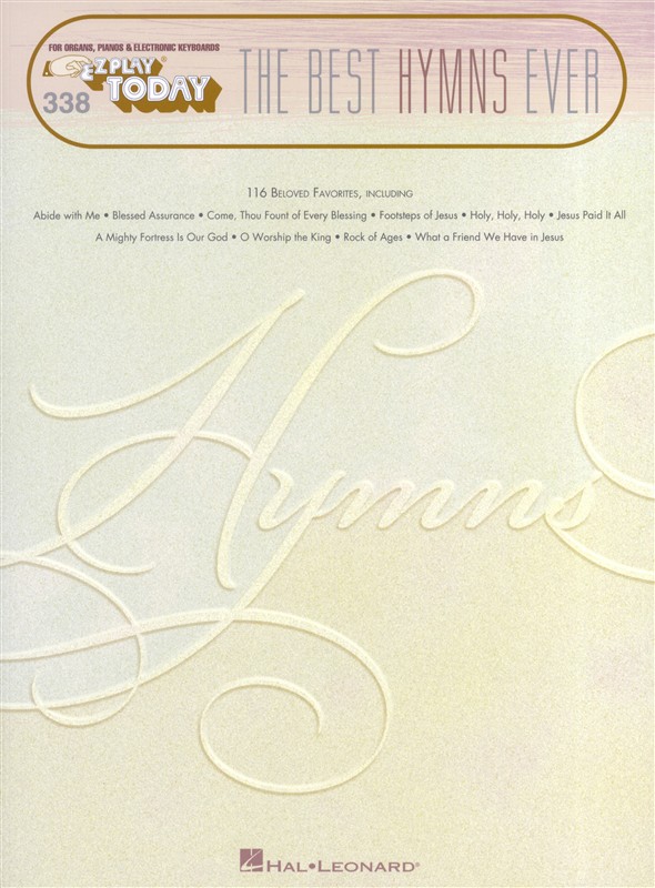 E-Z Play Today Volume 338: The Best Hymns Ever