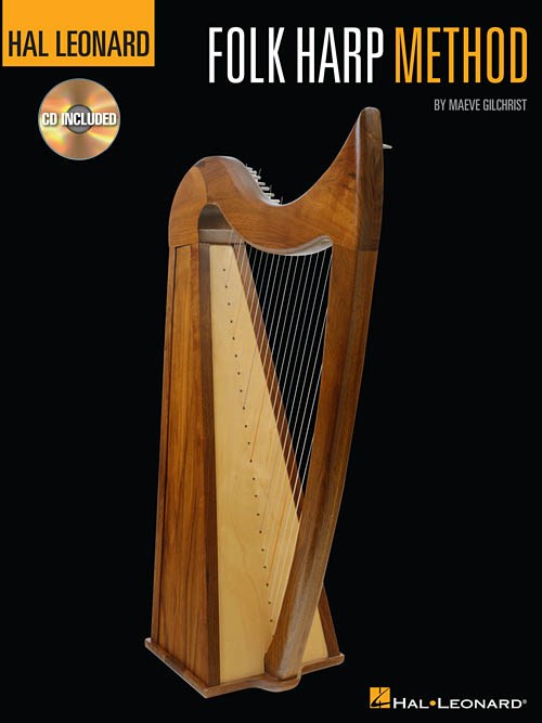 Hl Folk Harp Method Harp Bk/Cd