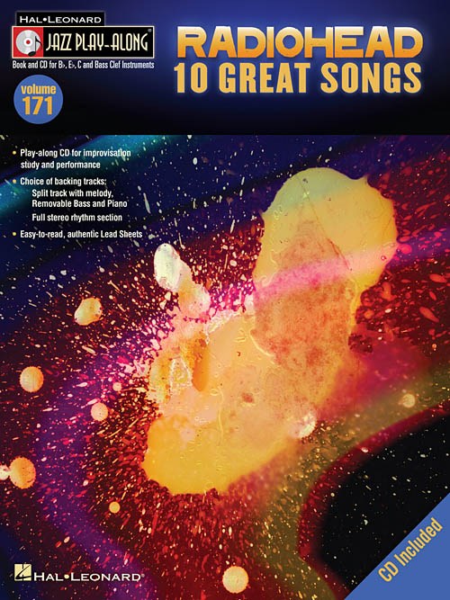 Jazz Play-Along Volume 171: Radiohead - 10 Great Songs
