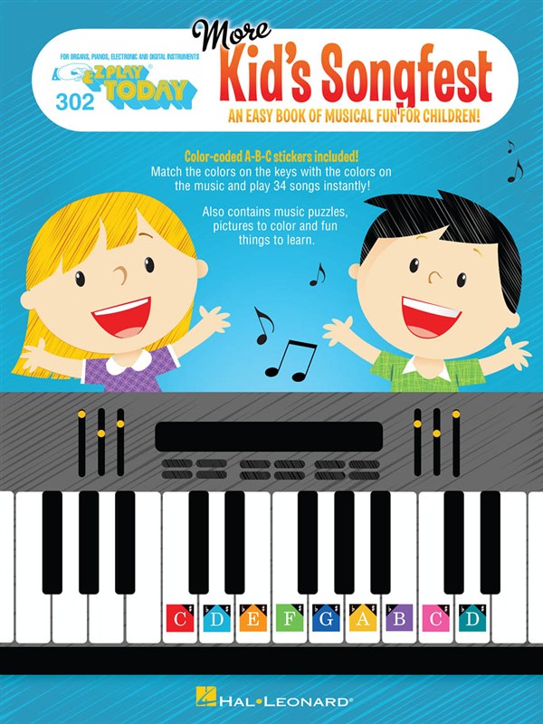 E-Z Play Today Volume 302: More Kid's Songfest
