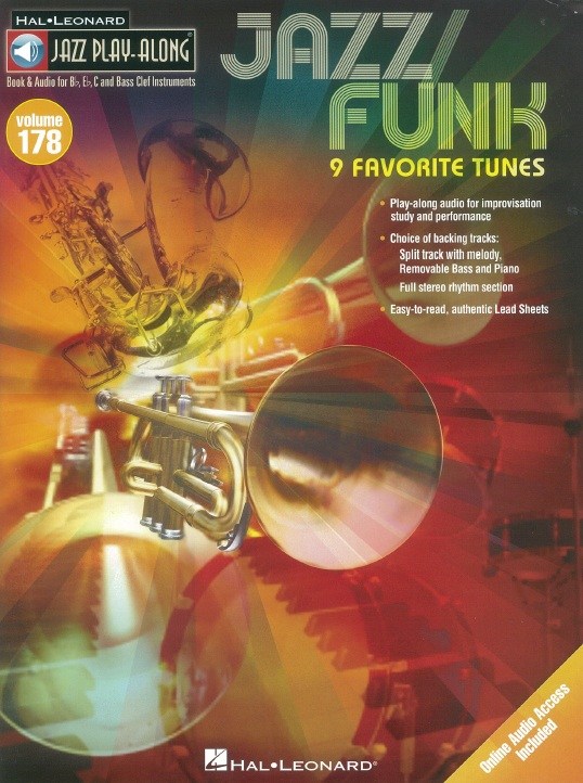 Jazz Play-Along Volume 178: Jazz/Funk - 9 Favorite Tunes (Book/Online Audio)