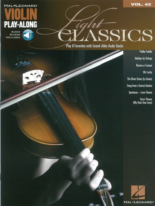 Violin Play-Along Volume 42: Light Classics (Book/Online Audio)