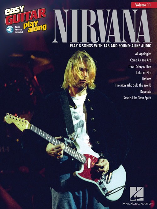 Easy Guitar Play-Along Volume 11: Nirvana (Book/Online Audio)