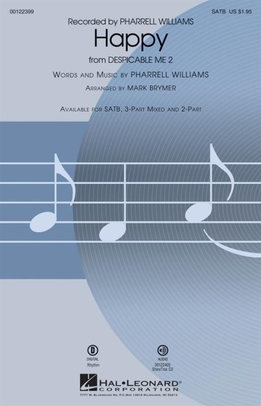Williams Happy (Brymer) Satb Chor