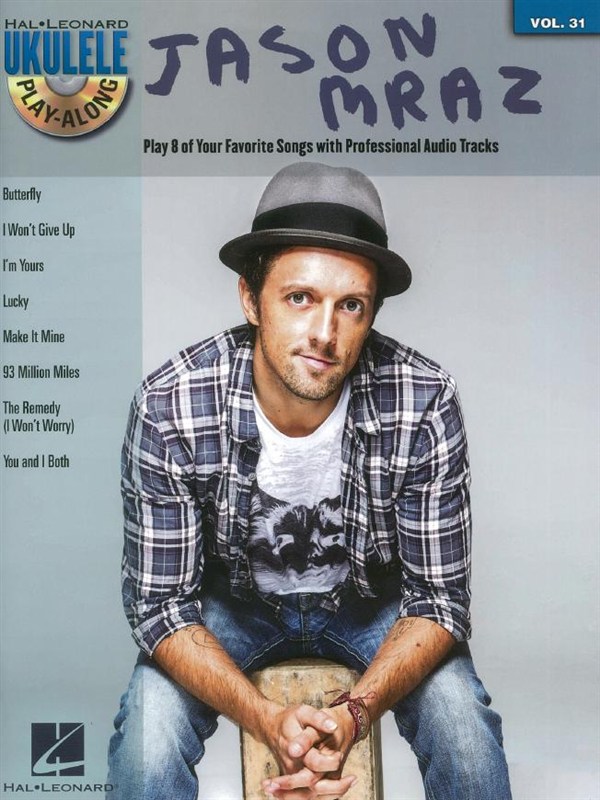 Ukulele Play-Along Volume 31: Jason Mraz (Book/CD)