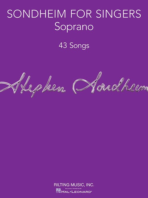Sondheim For Singers: Soprano