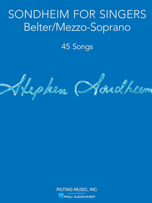Sondheim For Singers: Belter/Mezzo-Soprano