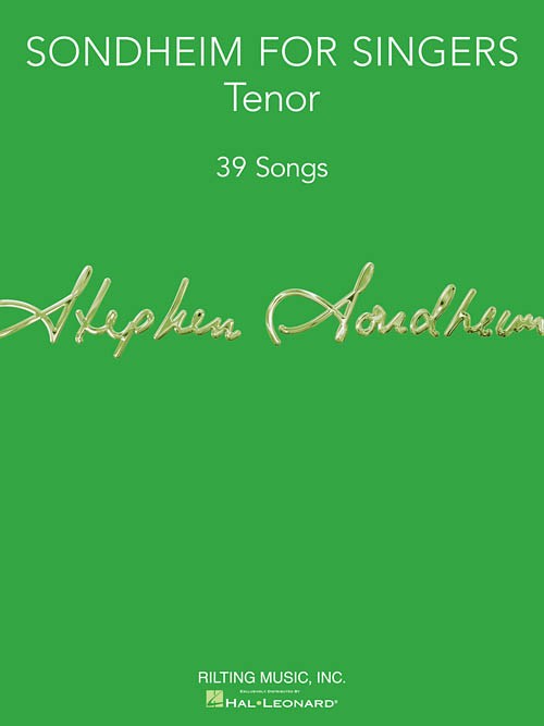 Sondheim For Singers: Tenor
