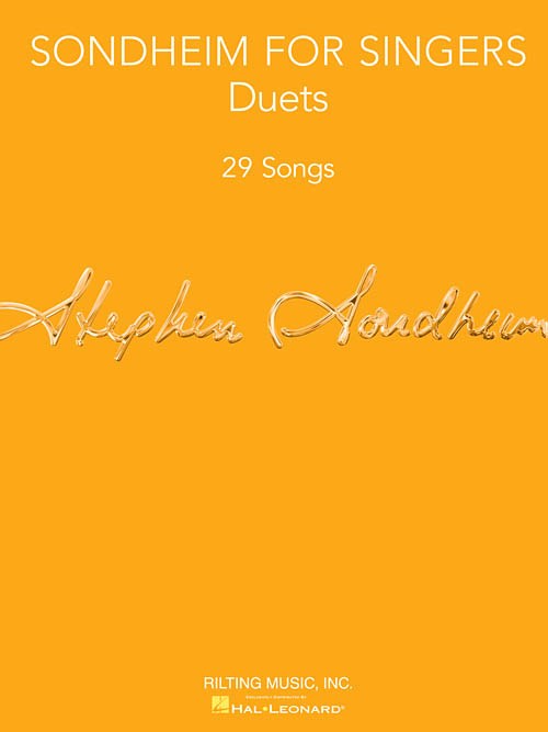 Sondheim For Singers: Duets