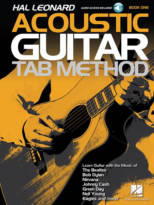 Hal Leonard Acoustic Guitar Tab Method Book 1 Agtr Book/Audio Online