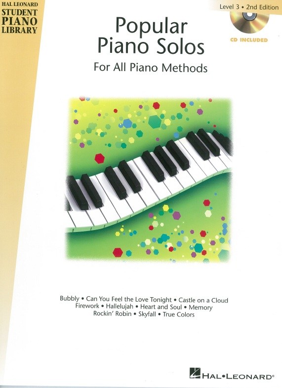 Hal Leonard Student Piano Library: Popular Piano Solos 2nd Edition – Level 3 (Book/CD)