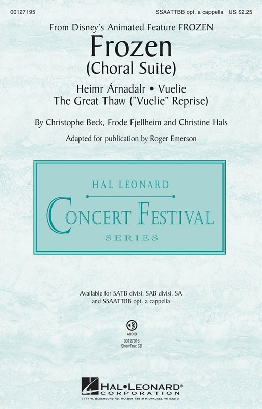 Ed. Roger Emerson: Frozen (Choral Suite)
