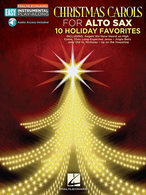 Alto Saxophone Easy Instrumental Play-Along: Christmas Carols (Book/Online Audio)