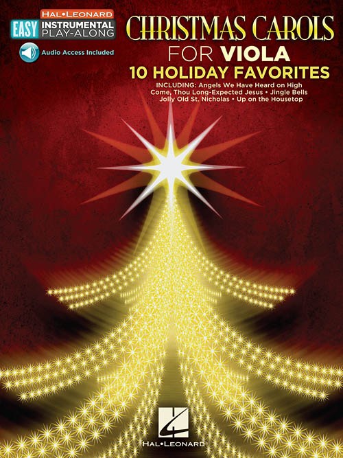 Viola Easy Instrumental Play-Along: Christmas Carols (Book/Online Audio)