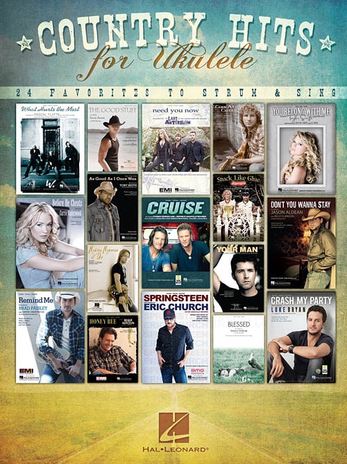 Country Hits For Ukulele: 24 Favorites To Strum & Sing