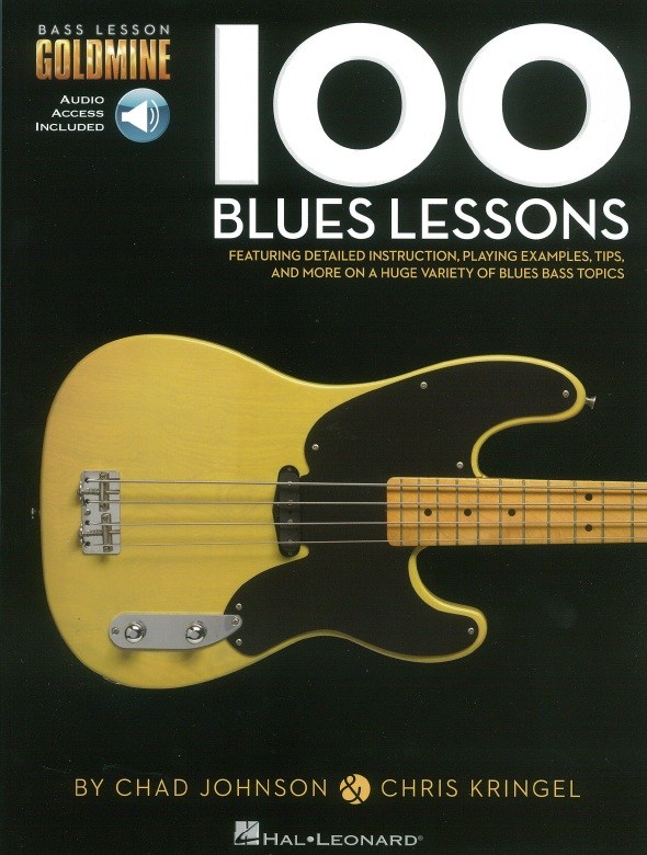 Bass Lesson Goldmine: 100 Blues Lessons (Book/Online Audio)