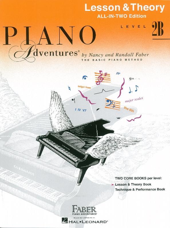 Faber Piano Adventures: Level 2B Lesson And Theory Book - International Anglicized Edition