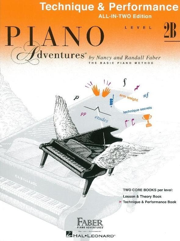 Faber Piano Adventures: Level 2B Technique And Performance Book - International Anglicized Edition