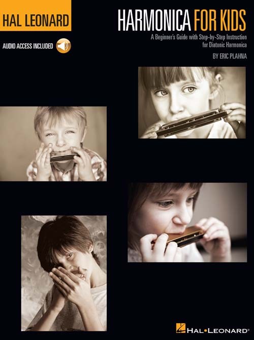 Harmonica For Kids: A Beginner's Guide With Step-by-Step Instruction For Diatonic Harmonica (Book/Online Audio)