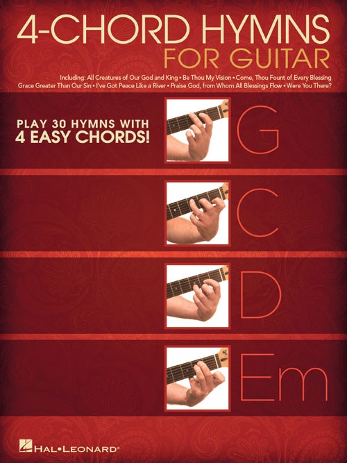 4-Chord Hymns For Guitar